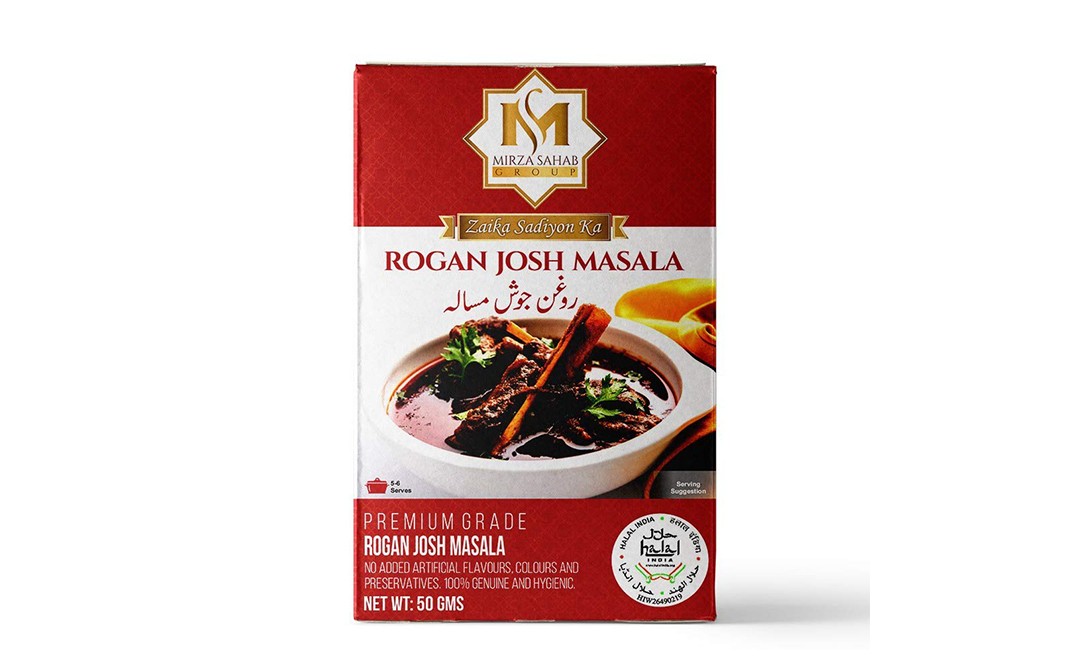Mirza Sahab Rogan Josh Masala    Box  50 grams